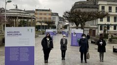 La exposicin estar instalada todo este mes en la plaza de la Constitucin 