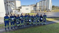 Alumnos del CIFP Polit�cnico de Santiago trabajar�n en la biorrefiner�a de Curtis durante cinco meses.