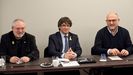 Puigdemont se reuni� ayer con diputados de su partido
