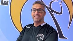 Chema Salanova, entrenador del Maniotas.