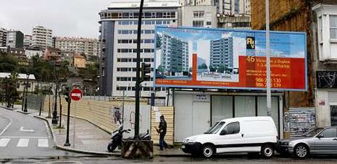 Una de las contadas promociones inmobiliarias de cierta envergadura se encuentra en el entorno de la estaci�n de Guixar.