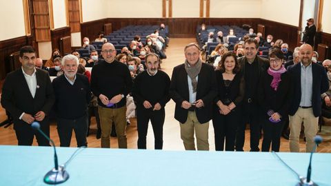 Encontro en lembranza e vindicación de Carlos Casares, en Ourense.