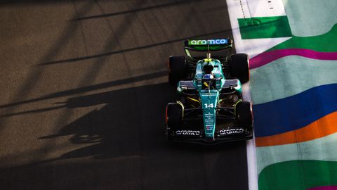 Fernando Alonso.Fernando Alonso en los Libres 2 del Gran Premio de Arabia Saud�