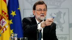 Rajoy: �La moci�n no es la consecuencia de nada, es la excusa de todas las necesidades pol�ticas de S�nchez�