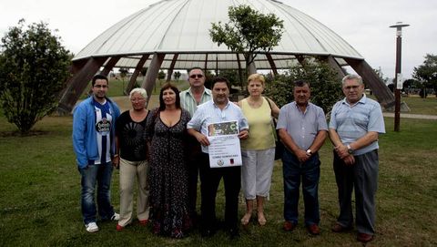 Los organizadores de la Festa da Fresa
