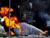 Un misil palestino impact� en una gasolinera de Ashdod, provocando tres heridos. 