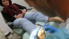 Aula de Podolox�a, una de las titulaciones que tiene plazas