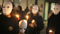 Manifestaci�n contra la violencia machista