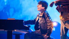 Gonzalo Pinillos, en uno de los ensayos