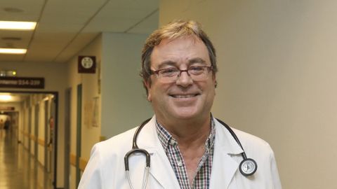 Antonio Antela, m�dico del CHUS.