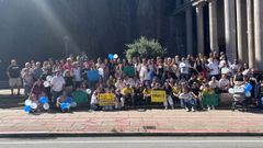 La expedici�n de Xacarandaina que triunf� en Brasil fue recibida por todo lo alto en el Palacio de la �pera.