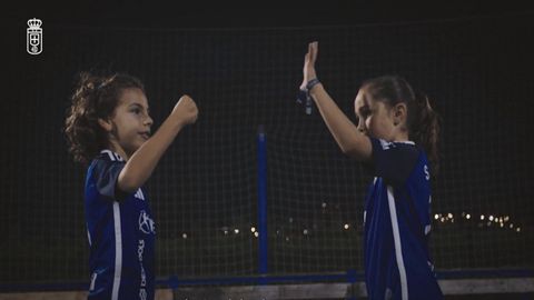 Fragmento del v�deo del Real Oviedo