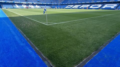 Vista del estadio de Riazor