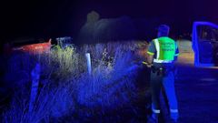 El hombre circulaba por la LU-5804 cuando ocurri el fatal accidente