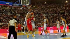 Partido de la selecci�n jugado en el Coliseum en el 2012