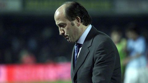 Lotina entrenaba al Celta en el 0-5 del 2004.