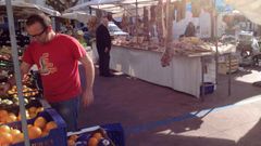 Imagen de archivo del mercado semanal de Ribadeo