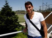 Hugo Mallo se pasa todos los d�as seis horas en A Madroa apurando la recuperaci�n.