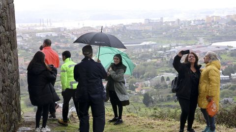 La lluvia apareci ocasionalmente