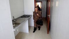 Aurelia Rey, en su nuevo piso
