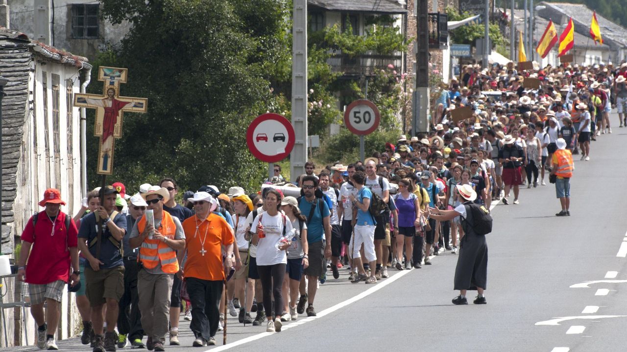 «Todo el grupo de peregrinos tuvimos que preguntar a los vecinos»