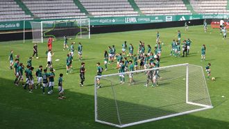 As� fue la fiesta de fin de curso de la cantera del Racing Club Ferrol