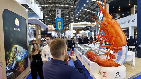 A la derecha, el puesto que mont� Iberconsa en Conxemar en octubre del 2025.