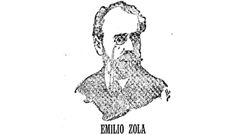 �mile zola.�Retrato del escritor en La Voz del 2 de febrero de 1898, poco despu�s de publicarse su c�lebre carta �J?accuse...!�.