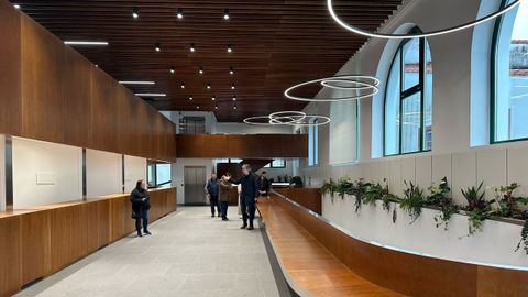 El mercado de Betanzos fue totalmente remodelado con fondos europeos.