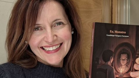 Guadalupe V�zquez, coa s�a novela �Eu, monstro� 