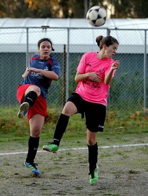 El encuentro entre el Portosn y el Aguio fue muy disputado.