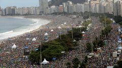 La misa de clausura de la JMJ