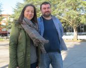 Paula Simal y Manu Garc�a, capitanean el proyecto del BNG. 