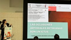 Jornadas de oftalmolog�a a las que acudieron los profesionales de Ferrol. 