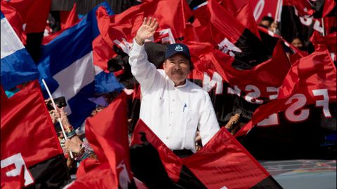 Daniel Ortega, presidente de Nicaragua