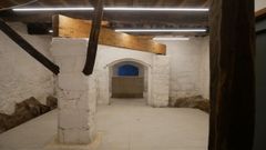 Uno de los espacios rehabilitados en el convento de las Bernardas de Ferreira, que ahora ser�n dotados de mobiliario