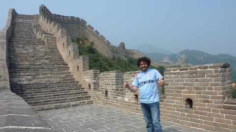 Na Gran Muralla Chinesa