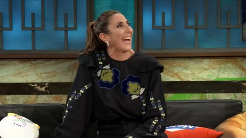 Captura de la entrevista de Paz Padilla en el programa de David Broncano.