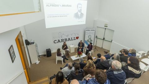 Xornada sobre Alfredo Bra&ntilde;as celebrada en Carballo