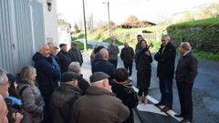 M�ndez se reuni� con los vecinos de la calle Pousadela