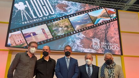 Presentacin en Fitur de la campaa de la Diputacin de Lugo sobre la provincia como plat de cine