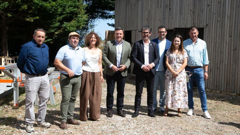La Deputación da Coruña y la Asociación Baroña firmaron un convenio para crear un centro de transformación colaborativo y alimentario