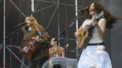 Carlos Ares, en una actuación en el Festival Noroeste, en A Coruña