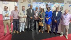 Representantes de la Fundacin Expomar y la Xunta, en Cabo Verde