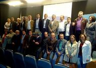 Foto de familia de los integrantes de la nueva agrupaci�n local.
