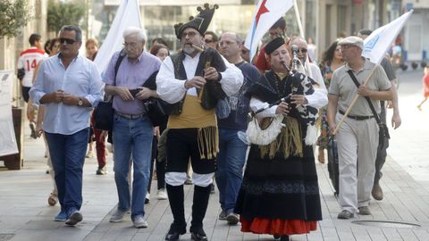 Imaxe de arquivo da celebración do Día da Galiza Mártir en Ribeira.
