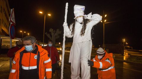 Cabalgata y recepci�n en Muxia