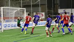 El Estradense super el cansancio acumulado por su duelo entre semana de Copa Federacin frente al Bergantios (imagen del partido)