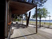 El buen tiempo animar� el parque y la playa Compostela. 