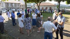 Movilizaci�n en Zas, hace unos d�as 